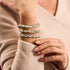 Wintergarten | 925 Sterling Silber | Firefly Glasgarten Armband